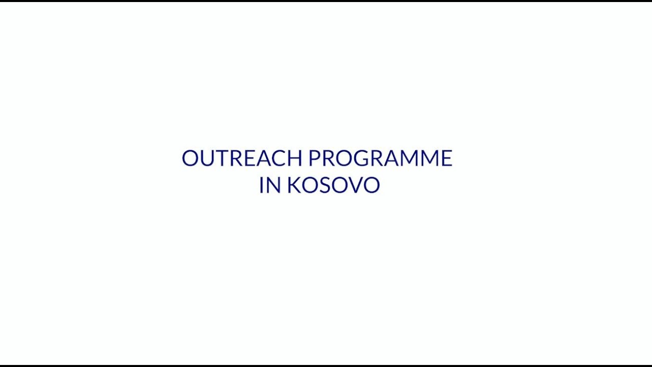 Outreach Programme in Kosovo