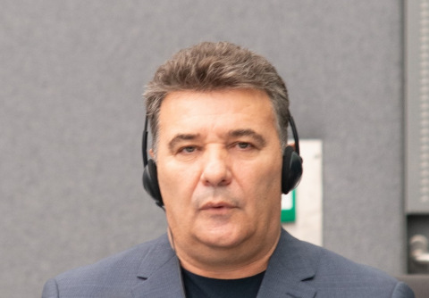 Haxhi Shala, accused in the Sabit Januzi, Ismet Bahtijari and Haxhi Shala case at the Kosovo Specialist Chambers in The Hague